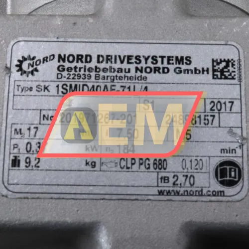 SK1SMID40AF-71L/4 NOR resim 2