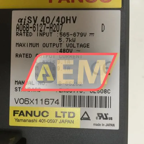 A06B-6127-H207 Fanuc resim 4