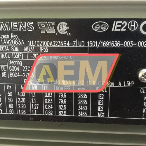 1LE1021-0DA32-3NB4-Z B02+​L20 Siemens resim 4