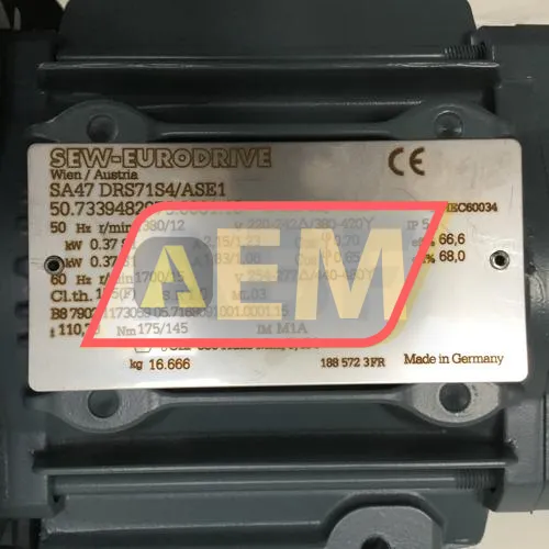 SA47DRS71S4/ASE1-I111 SEW-EURODRIVE resim 4