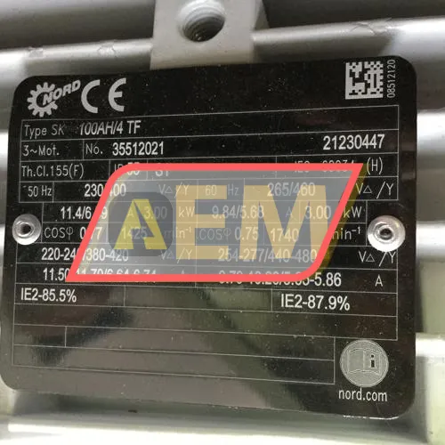 SK25F-100AH/4TF Nord Drive Systems resim 5