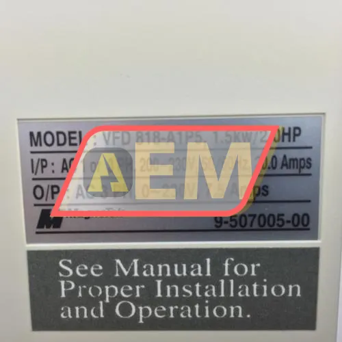VFD818-A1P5 MagneTek resim 2