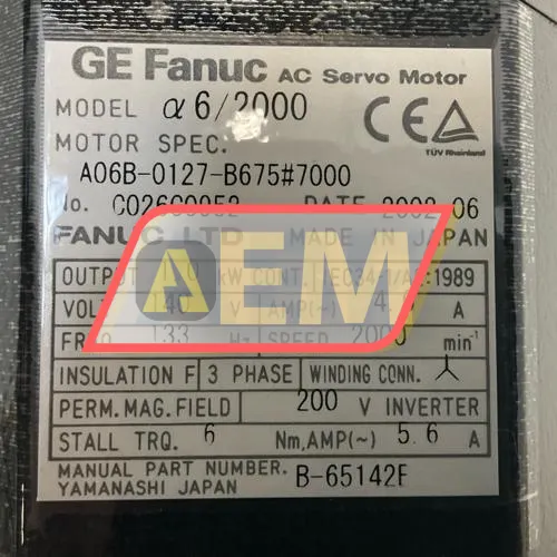 A06B-0127-B675#7000 Fanuc resim 4