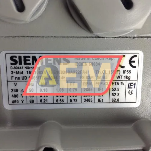 1LE1002-0BA22-2FA4 Siemens resim 2
