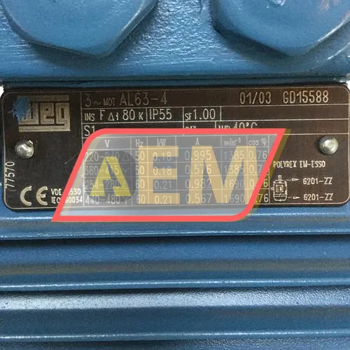 0.18K31AL0634B3 WEG resim 4