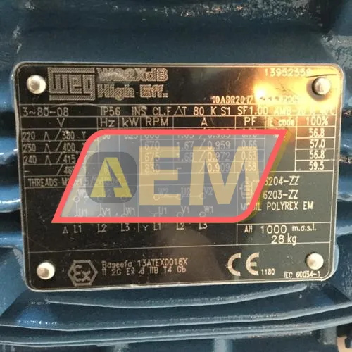 0.25K31CI2808B352G WEG resim 4