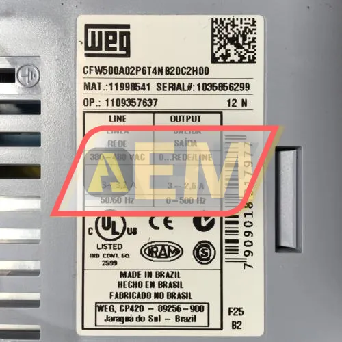 CFW500A02P6T4NB20C2H00 WEG resim 4