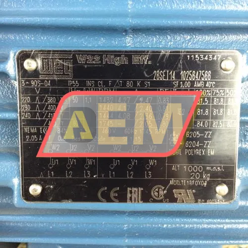1.1K31AL2904B3 WEG resim 2