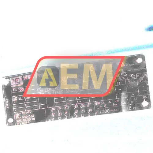 37K32CI3200L4B5 WEG resim 4