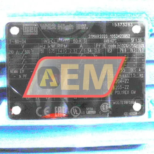 0.75K30CI2804B3 WEG resim 4