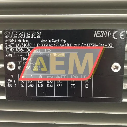 1LE1003-1AC42-2AA4 Siemens resim 4
