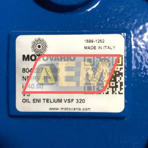 NMRVP09019/16040 Motovario resim 4