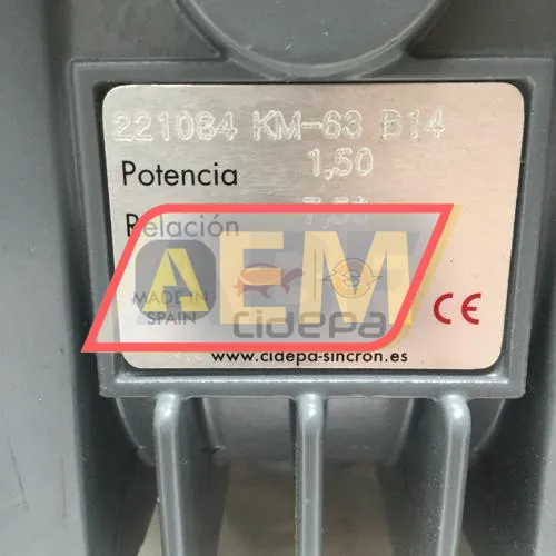 KM-63B14I7,5-MS90S4 Cidepa resim 4