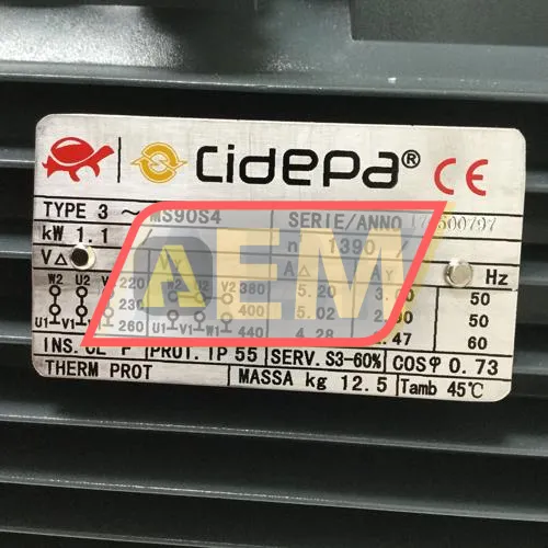 KM-63B14I7,5-MS90S4 Cidepa resim 5