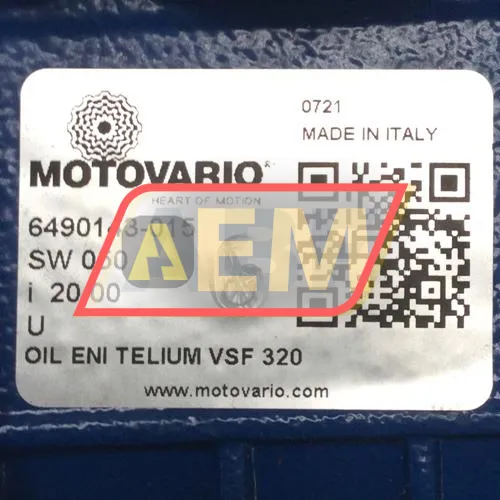 SW05019/12020 Motovario resim 4