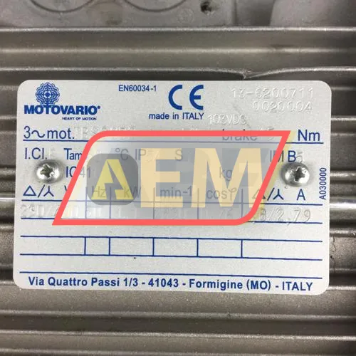 TBS80B2B5 Motovario resim 2