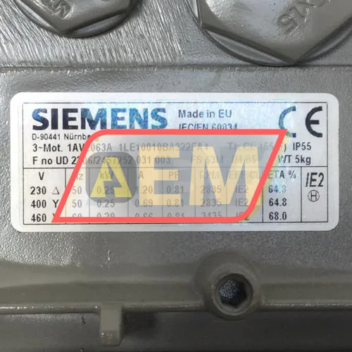 1LE1001-0BA32-2FA4 Siemens resim 4
