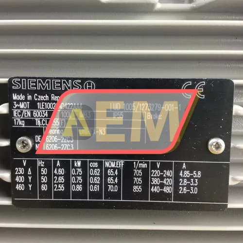 1LE1002-1AD42-2AA4 Siemens resim 2