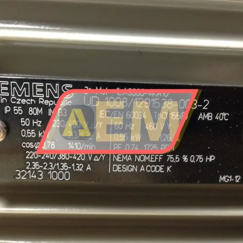 1LA9080-4KA10 Siemens resim 2