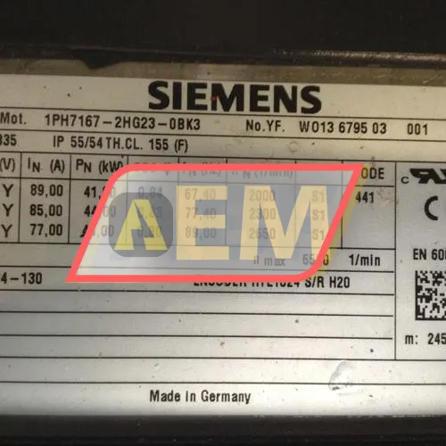 1PH7167-2HG23-0BK3 Siemens resim 2