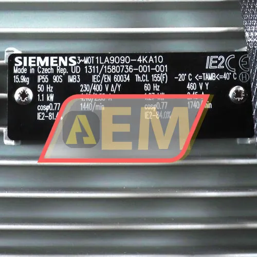 1LA9090-4KA10 Siemens resim 2