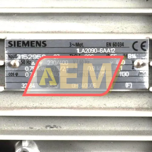 1LA2090-6AA12 Siemens resim 4