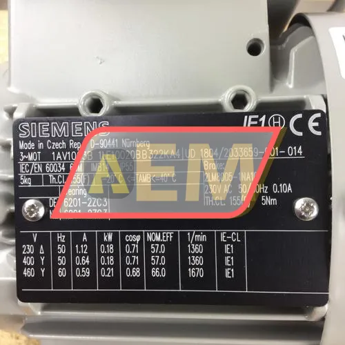 1LE1002-0BB32-2KA4-Z Siemens resim 2