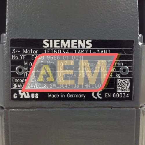 1FT6034-1AK71-3AH1 Siemens