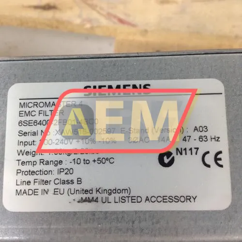 6SE6400-2FB01-4BC0 Siemens resim 2