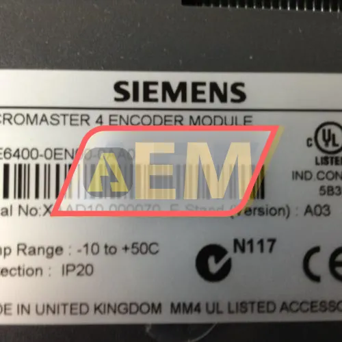 6SE6400-0EN00-0AA0 Siemens resim 3