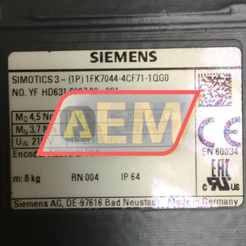 1FK7044-4CF71-1QG0 Siemens resim 4