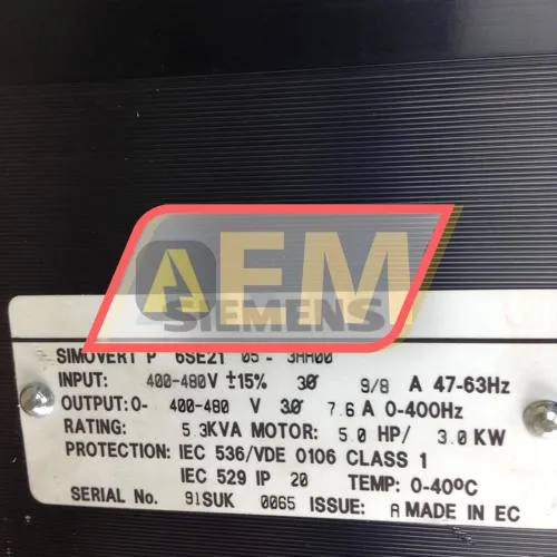 6SE2105-3AA00 Siemens resim 2