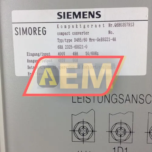 6RA2325-6DS21-0 Siemens resim 2