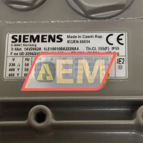 1LE1001-0BA22-2NA4 Siemens resim 4