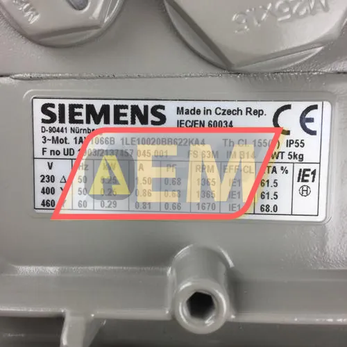 1LE1002-0BB62-2KA4 Siemens resim 2