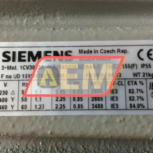 1LE1503-0DA32-2AA4-Z Siemens resim 2