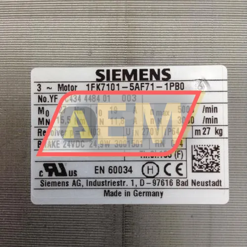 1FK7101-5AF71-1PB0 Siemens resim 2
