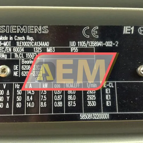 1LE1002-1CA13-4AA0 Siemens resim 2
