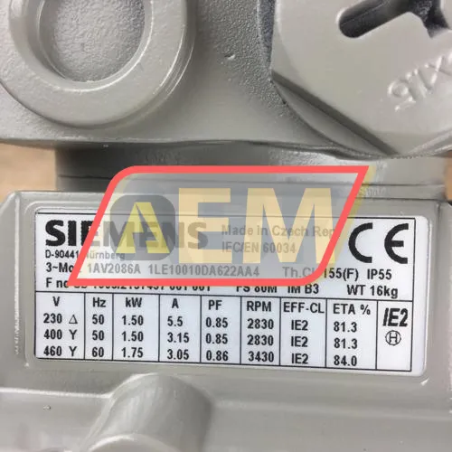 1LE1001-0DA62-2AA4 Siemens resim 2