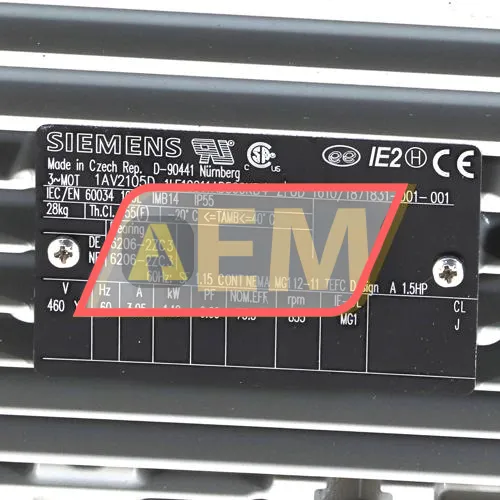 1LE1001-1AD59-0KB4-Z Siemens resim 5