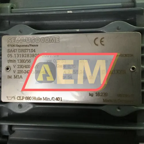 SA47/DRS71S4 SEW-EURODRIVE resim 4