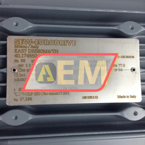KA57DRS80M4/TH SEW-EURODRIVE resim 2