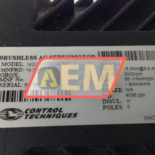 142UMC300CACAA Control Techniques resim 4
