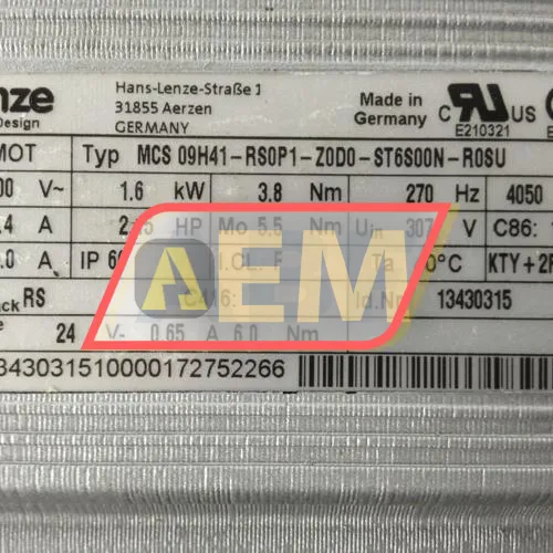 GST05-2SVBR09HC41 Lenze resim 3