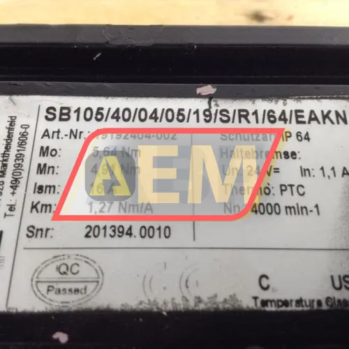SB105/40/04/05/19/S/R1/6 Elau resim 2