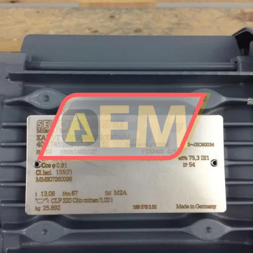 KA37TDRS80S4/TH/ES7A/V SEW-EURODRIVE resim 2