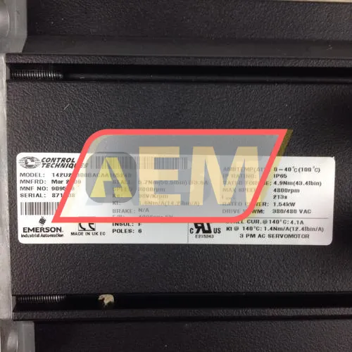 142U2A300BACAA165204 Control Techniques resim 2