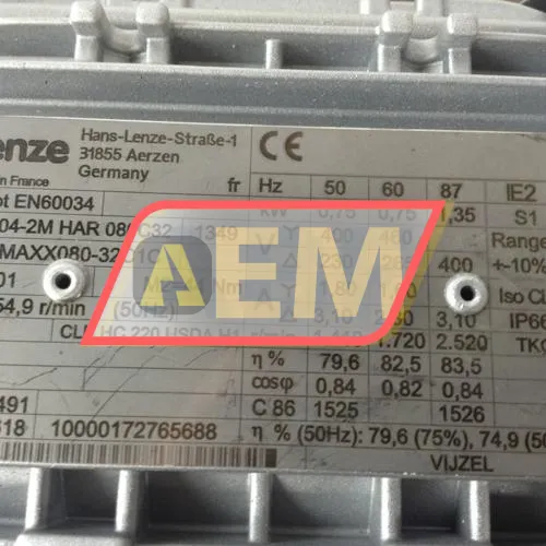 GKR04-2MHAR080C32 Lenze resim 2