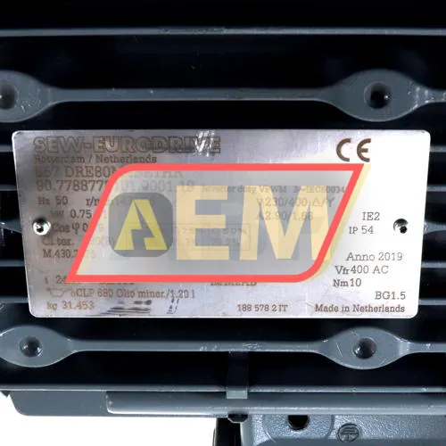 S57/DRE80M4BE1HR SEW-EURODRIVE resim 2