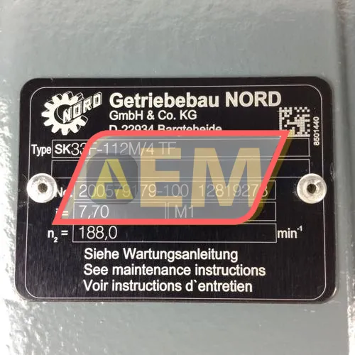 SK33F-112M/4TF Nord Drive Systems resim 2